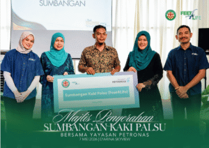Penyerahan sumbangan kaki palsu Feet4Life oleh Yayasan UNITI